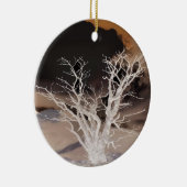 MOUNTAIN WINTER KERAMISCH ORNAMENT (Rechts)