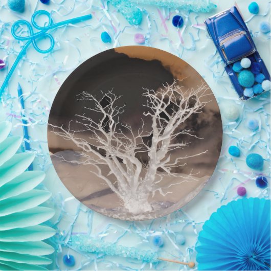 MOUNTAIN WINTER PAPIEREN BORDJE (Feest)