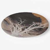 MOUNTAIN WINTER PAPIEREN BORDJE (Gekanteld)