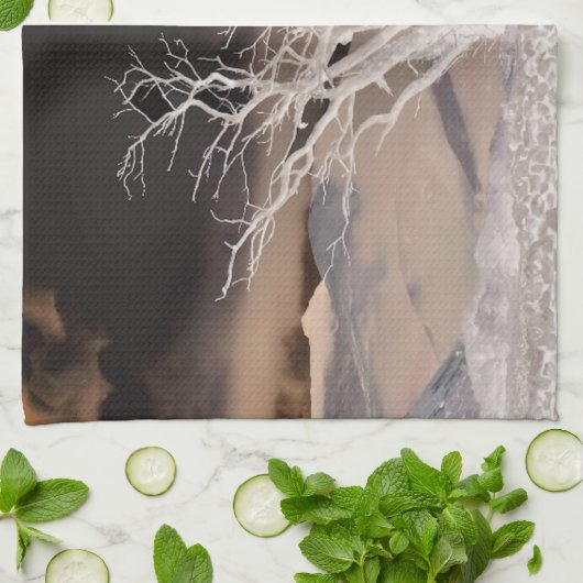 MOUNTAIN WINTER THEEDOEK (Gevouwen)