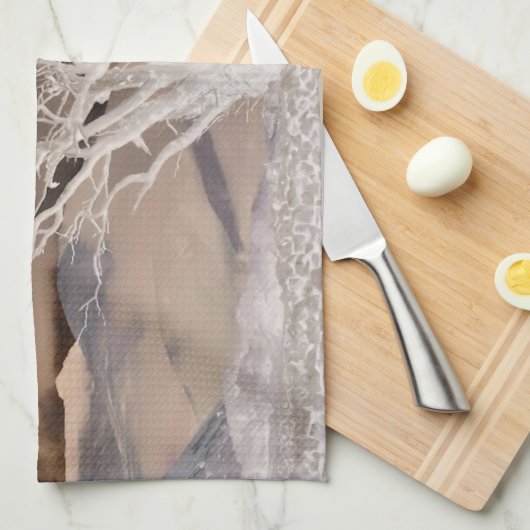 MOUNTAIN WINTER THEEDOEK (Quarter Fold)