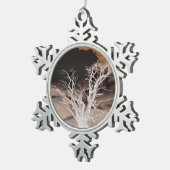 MOUNTAIN WINTER TIN SNEEUWVLOK ORNAMENT (Rechts)