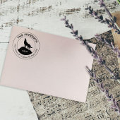 Mountain Wolf Pack, dierlijk adres retour Rubberstempel