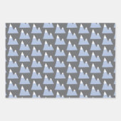 Mountain Wrapping Paper Flat Sheet Set van 3 (Voorkant 2)