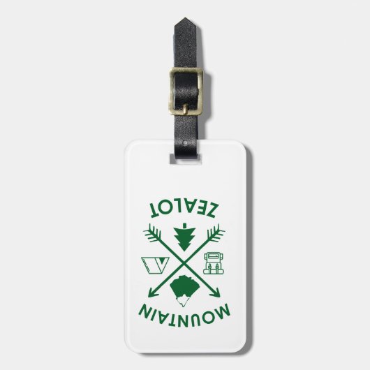 Mountain Zealot Bagagelabel (Voorkant verticaal)