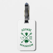 Mountain Zealot Bagagelabel (Achterkant verticaal)