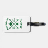 Mountain Zealot Bagagelabel (Achterkant horizontaal)