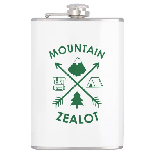 Mountain Zealot Heupfles (Voorkant)