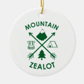 Mountain Zealot Keramisch Ornament (Voorkant)