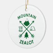 Mountain Zealot Keramisch Ornament (Links)