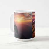 #MountainAdventure #SunriseMagic #NatureLovers #Ou Koffiemok (Voorkant links)