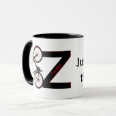 Mountainbike, afdaling, fiets mok (Voorkant links)