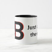 Mountainbike, afdaling, fiets mok (Midden)