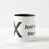 Mountainbike, afdaling, fiets mok (Midden)