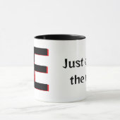 Mountainbike, afdaling, fiets mok (Midden)