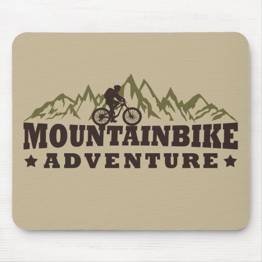 Mountainbike Avontuur - Mountain Bike Muismat (Voorkant)