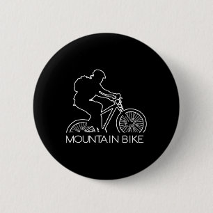Mountainbike Bmx Cool Bikers Cadeau Biking Top T-s Ronde Button 5,7 Cm