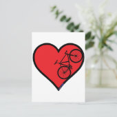 mountainbike briefkaart (Staand voorkant)