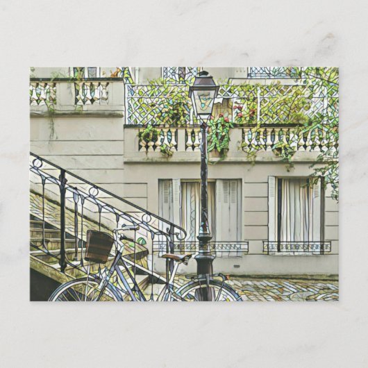 Mountainbike cadeaus briefkaart (Voorkant)