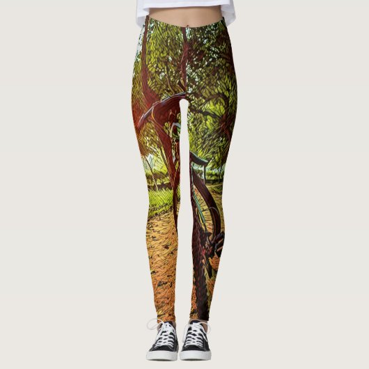 mountainbike-cadeaus leggings (Voorkant)