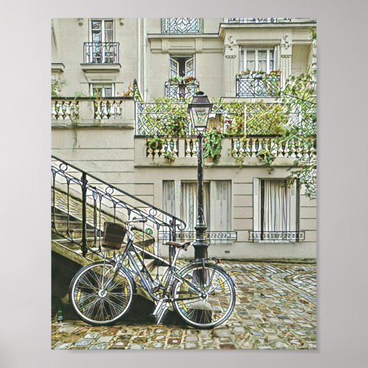 mountainbike-cadeaus poster (Voorkant)