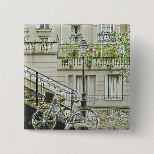 mountainbike-cadeaus vierkante button 5,1 cm
