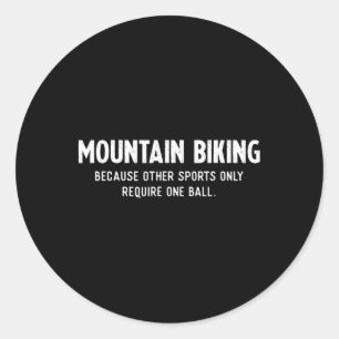 Mountainbike-cadeaus voor mannen hebben een Ll Mtb Ronde Sticker