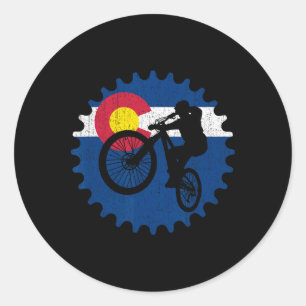 Mountainbike Colorado Fietsen Mtb Ronde Sticker