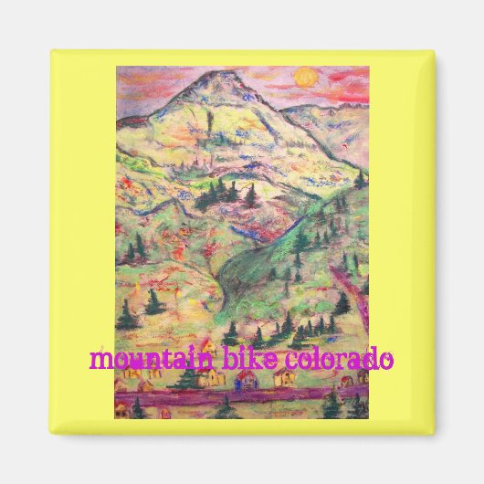 Mountainbike Colorado Magneet (Voorkant)