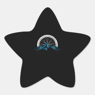 mountainbike Dirt Bike MTB Ster Sticker