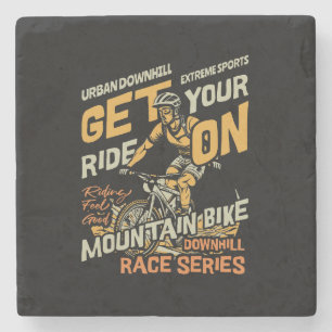 Mountainbike - Downhil Stenen Onderzetter