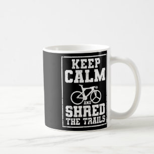 Mountainbike Downhill Biker Blijf Kalmpjes En Shre Koffiemok