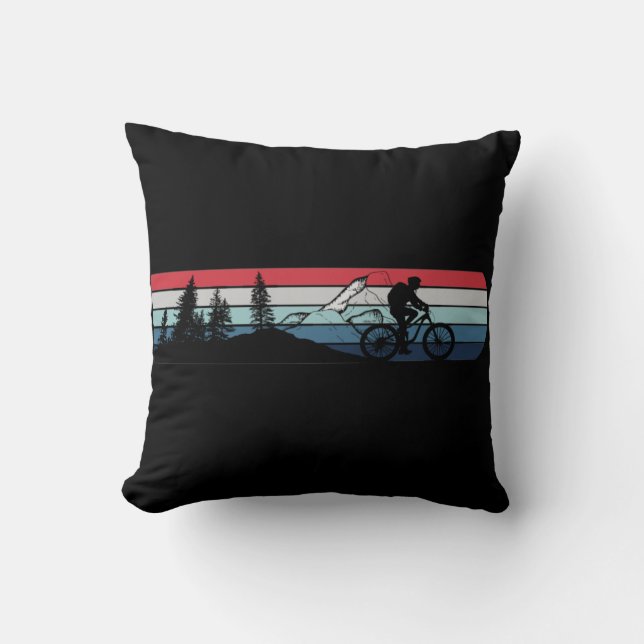 Mountainbike-enthousiast Kussen (Voorkant)