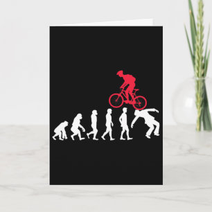 Mountainbike Evolutie Mtb Crash Fietser Wielrenner Kaart