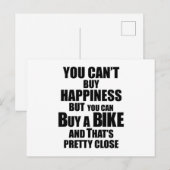 Mountainbike fiets fiets fiets fiets fiets fiets c briefkaart (Voorkant / Achterkant)