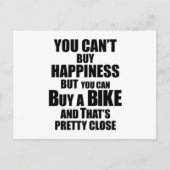 Mountainbike fiets fiets fiets fiets fiets fiets c briefkaart (Voorkant)