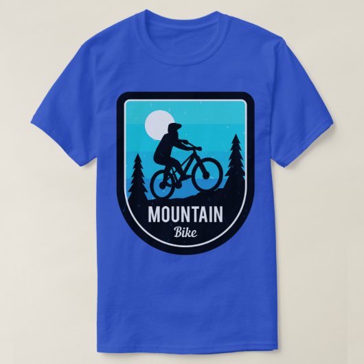 Mountainbike Fietser Fiets Biker T-shirt (Design voorkant)