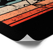 mountainbike Funny MTB downhill biker Poster (Hoek)