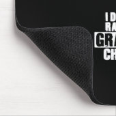 mountainbike grappige mtb crash zwaartekracht muismat (Hoek)