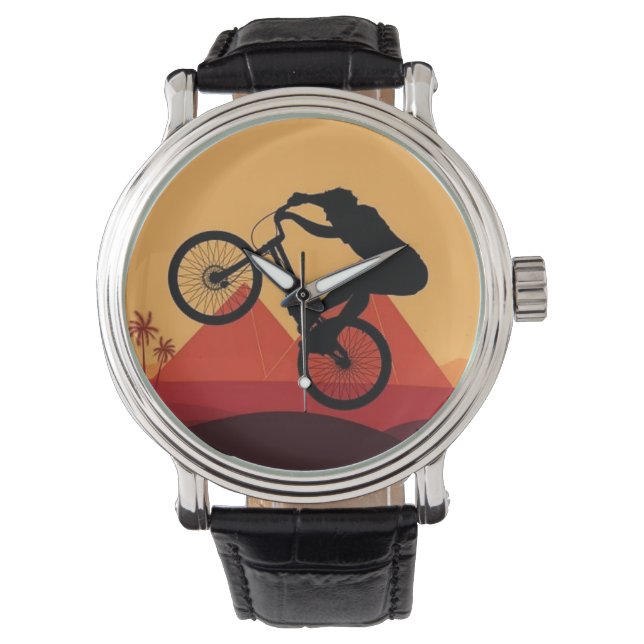 Mountainbike - Horloge (Voorkant)