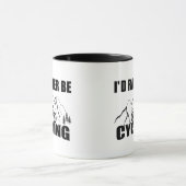 Mountainbike Humor - Grappige Fiets Mok (Midden)