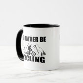 Mountainbike Humor - Grappige Fiets Mok (Voorkant links)