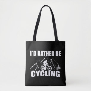 Mountainbike Humor - Grappige Fiets Tote Bag