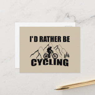 Mountainbike Humor - Grappige Fietsen Briefkaart