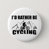 Mountainbike Humor - Grappige Fietsen Ronde Button 5,7 Cm (Voorkant)