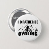 Mountainbike Humor - Grappige Fietsen Ronde Button 5,7 Cm (Voorkant /achterkant)