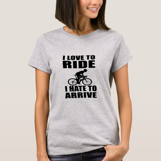 Mountainbike Humor - Wielren Quote - Grappige Fiet T-shirt (Voorkant)