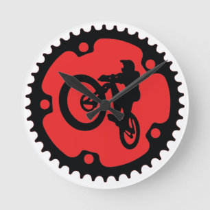 mountainbike Jump Ronde Klok