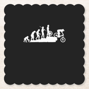 mountainbike kartonnen onderzetters