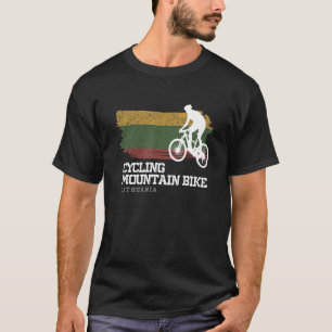 Mountainbike Litouwen MTB Downhill Biker Biken T-shirt